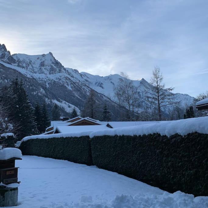 شقة Belle Vue Des Praz شامونكس المظهر الخارجي الصورة