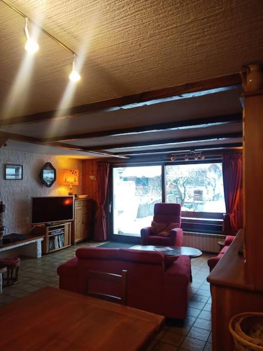 شقة Belle Vue Des Praz شامونكس المظهر الخارجي الصورة